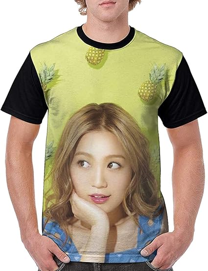 Amazon 3dプリント おしゃれ とても人気があります 西野カナ 2 Tシャツ 上質 ファッション 柔らかい 快適 夏服 薄手 Tシャツ メンズ 半袖 吸水速乾 軽い Tシャツ カットソー 通販
