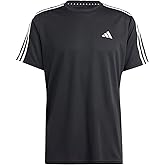 adidas Mens Training Essentials Base 3-Stripes Training T-Shirt