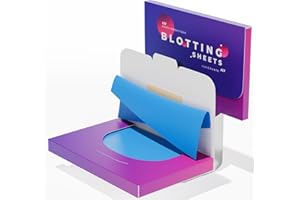 ROSELYNBOUTIQUE Oil Blotting Sheets for Face - 100 Organic Premium Flexible Silky Blotting Sheets Instant Oil-Absorbing Remove Excess Oil & Shine Oil Control Films