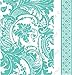 Cuttlebug Cricut Embossing Folder and Border, Acanthus, 5 by 7-Inch