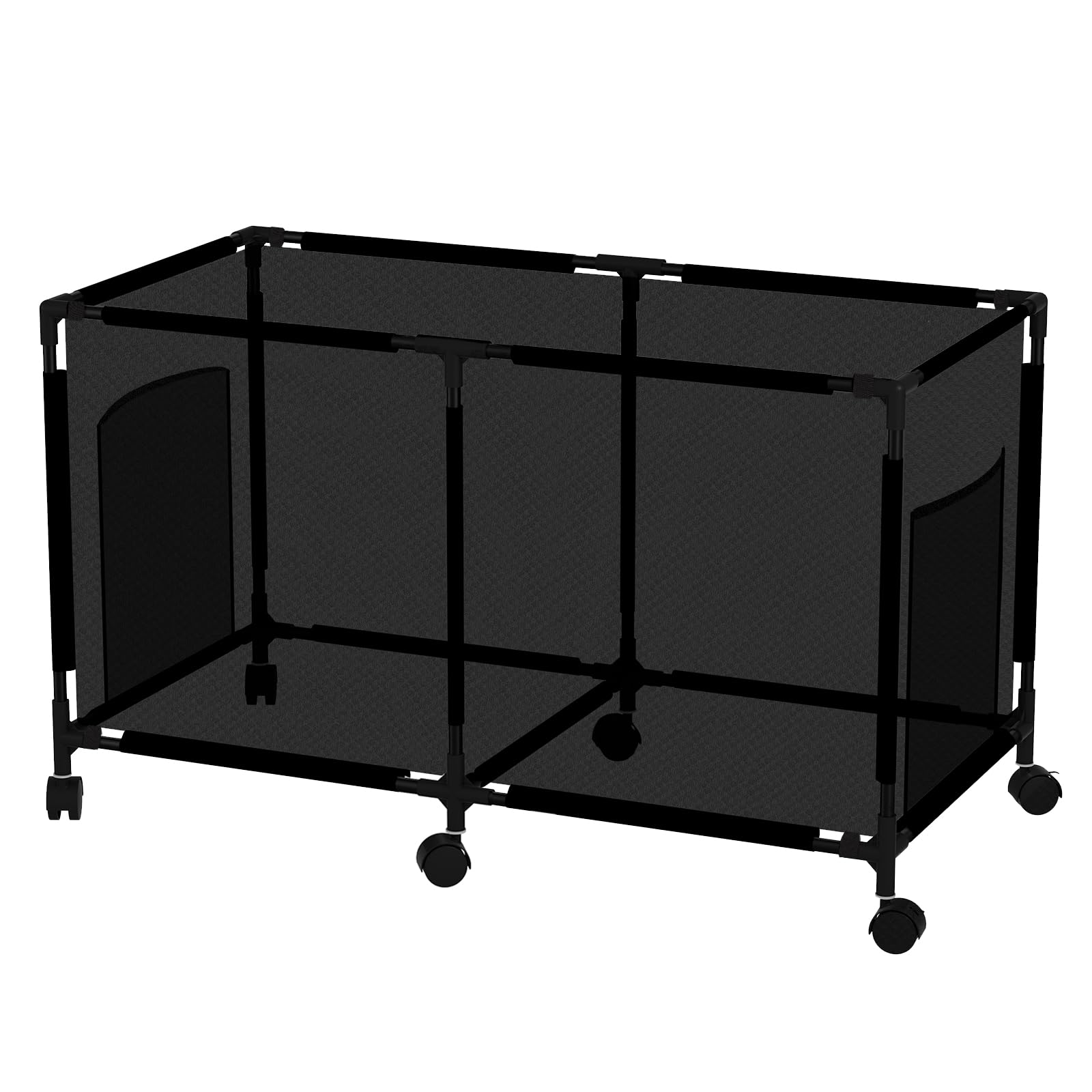 Photo 1 of Vhelyom Version 2 Metal Pool Storage bin,Poolside Storage Organizer,Holder for Outdoor, Pool, Patio, Garden,Organizer for Toys,Floats, and Swimming Equipments,3-Size (MEDIUM)