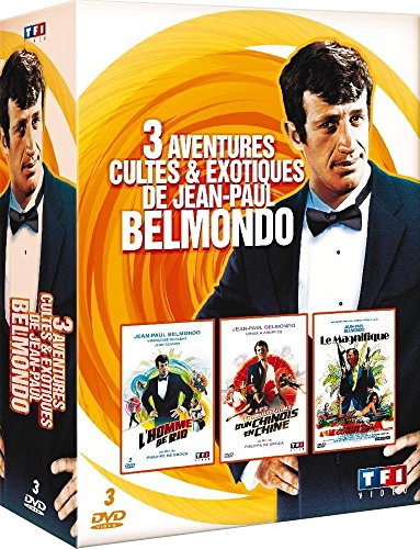 3 Films Cultes De Belmondo - Les Tribulations D'un Chinois En Chine + L'homme De Rio + Le Magnifique - Pack