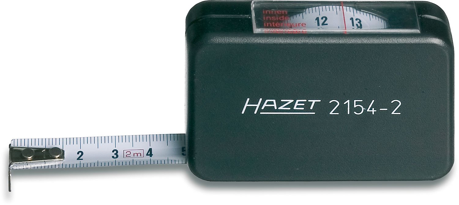 HAZET 2154-2 2000 mm Measuring Tape - Multi-Colour