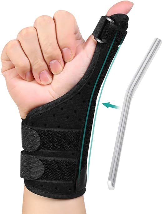 Thumb Splint for Trigger Thumb, Thumb Support Brace with Removable