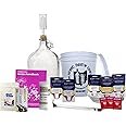 Home Brew Ohio Upgraded 1 Gallon Wine From Fruit Kit - Includes Mini Auto-Siphon