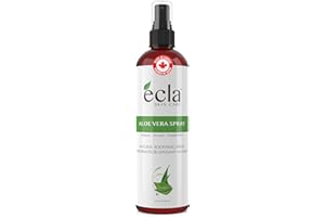 Ecla Skin Care (8oz / 240 ml) After Sun Aloe Vera Spray Mist for Face, Body & Hair - 100% Pure Natural Aloe Vera Gel - Soothi