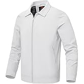 Rdruko Men's Light Jackets Windbreaker Spring Fall Lightweight Jackets Caual Stylish Jacket with Pockets
