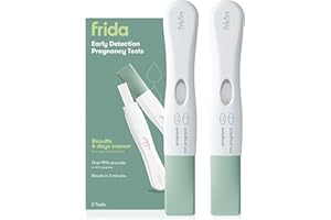 Frida Fertility Early Detection Pregnancy Tests | Easy at Home Pregnancy Tests, Over 99.9% Accurate HCG Test Strips, Early Results, Quick + Easy to Use | 2 Pregnancy Tests