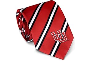 Fan Frenzy Gifts Men's Ties NCAA Sports Ties for Men | Machine-Washable Neckties Made of Microfiber