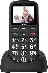 ukuu Big Button Mobile Phone for Elderly SIM Free Unlocked SOS 800mAh
