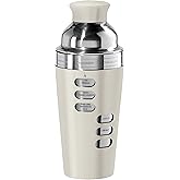 OGGI Dial A Drink Cocktail Shaker-23oz, Stainless Steel Shaker with Built In Strainer, Ideal Cocktail Mixer for Martini, Margarita & More