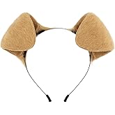 Ywmsfl Dog Ears Headband And Faux Tail For Halloween Cosplay Party Costume Accessories Props Plush Set And Girl Cosplay