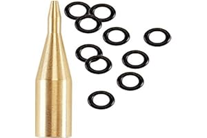 Elkadart Dart Accessory: O-Ring Applicator Tool with 10 2BA Rubber O-Rings/Washers (Steel and Soft Tip Darts)