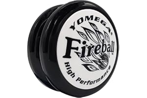 Yomega Fireball -HIGH Performance YOYOS Responsive Transaxle Yoyo, Great for Players to Perform Like Pros + Extra 2 yo yo Str