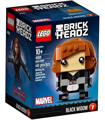 Amazon.com: LEGO BrickHeadz Captain America 41589 Building Kit 