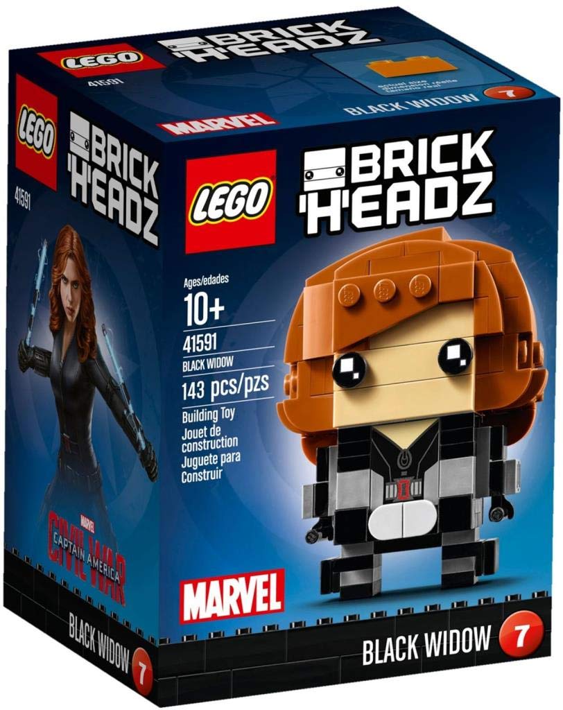 LEGO BrickHeadz Black Widow 41591 Building Kit