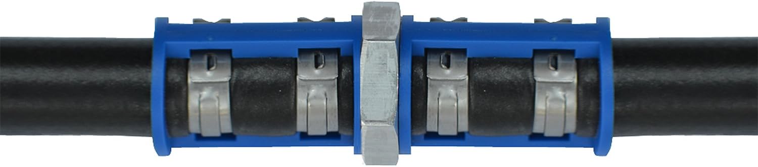 Smart Splice A/C Splicer - # 10 Hose to # 10 Hose (FOR REDUCED BARRIER HOSE ONLY - ID 1/2" : OD 25/32"))