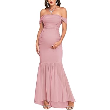 formal elegant maternity dresses Maternity Gwen Satin Dress main image 0