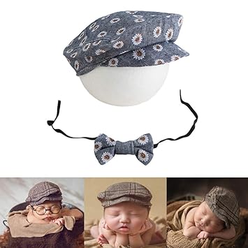 navy baby flat cap