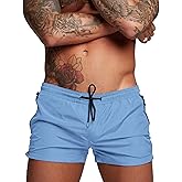 COOFANDY Men's Swim Trunk Quick Dry Swimwear Mesh Lining Bathing Suit Swimsuit Board Beach Sport Short