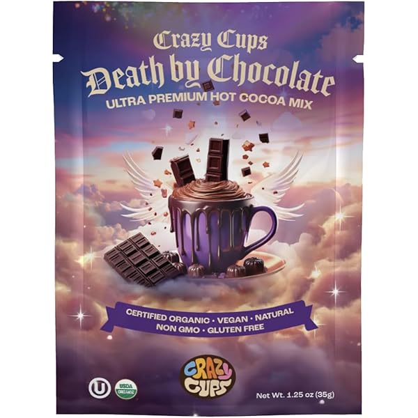 Amazon.com : Crazy Cups Ultra Premium Hot Chocolate Mix, Dairy