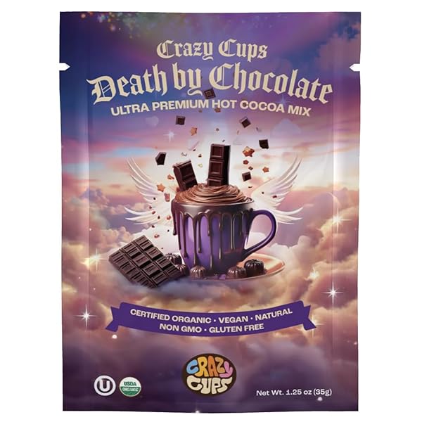 CRAZY CUPS ULTRA PREMIUM HOT CHOCOLATE MIX, DAIRY...