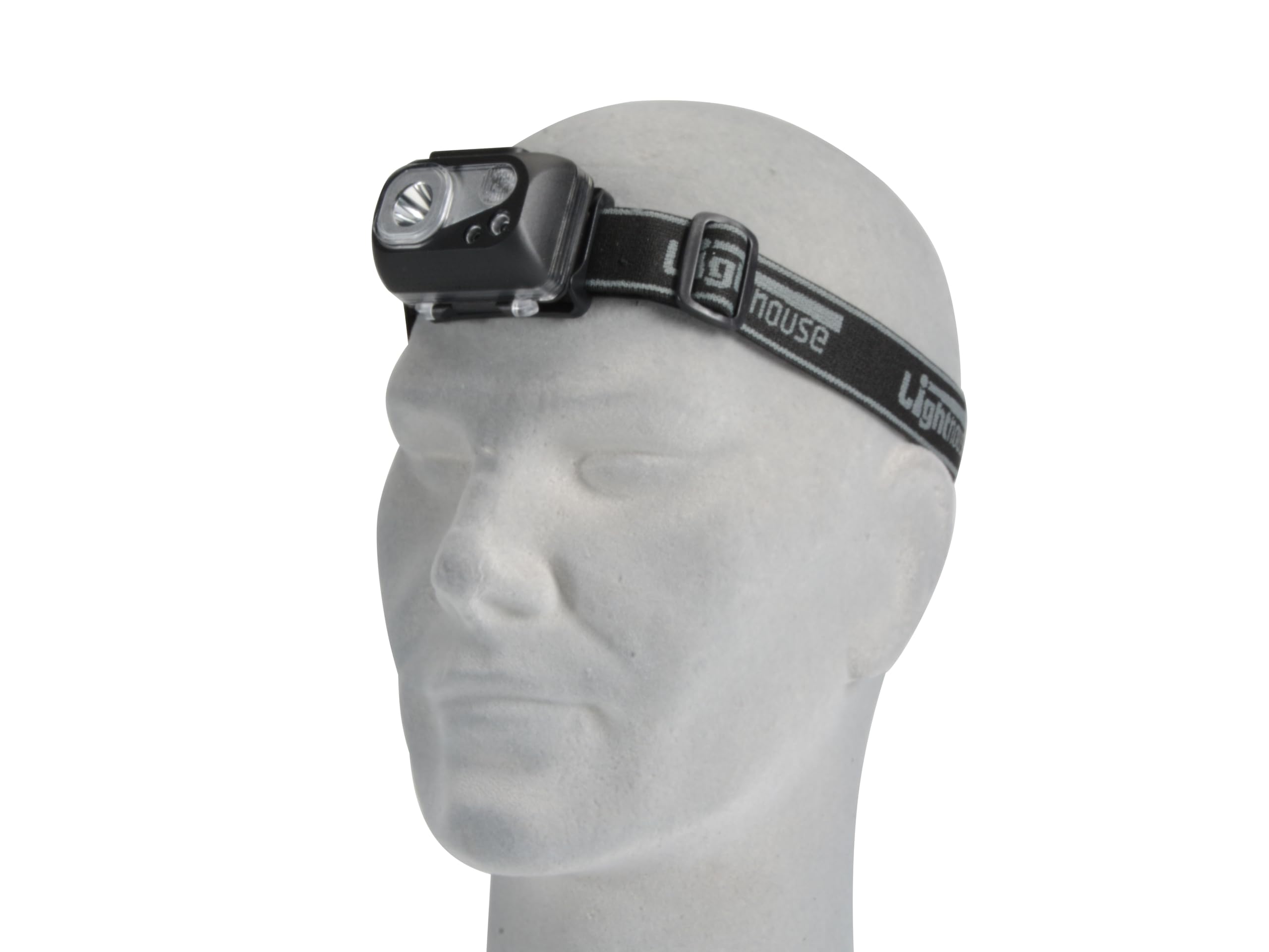 Lighthouse Torches L/HEHEAD300 Elite LED Multifunction Headlight - 3xAAA - 300Lm , Red