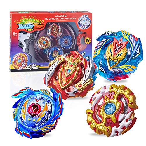 Battling Top Bay Burst Battle Avatar Attack Battle Set with Grip Starter Set and Arena Attack Pack - Included 4 Burst Gyros, 2 Launchers, 1 Stadium, 4 Stickers - Thumbnail 5