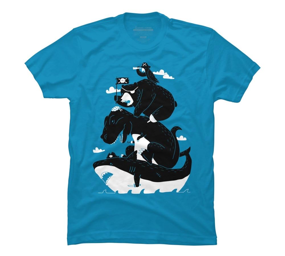 Design By Humans Best Pirates Men's Graphic T Shirt Clothing