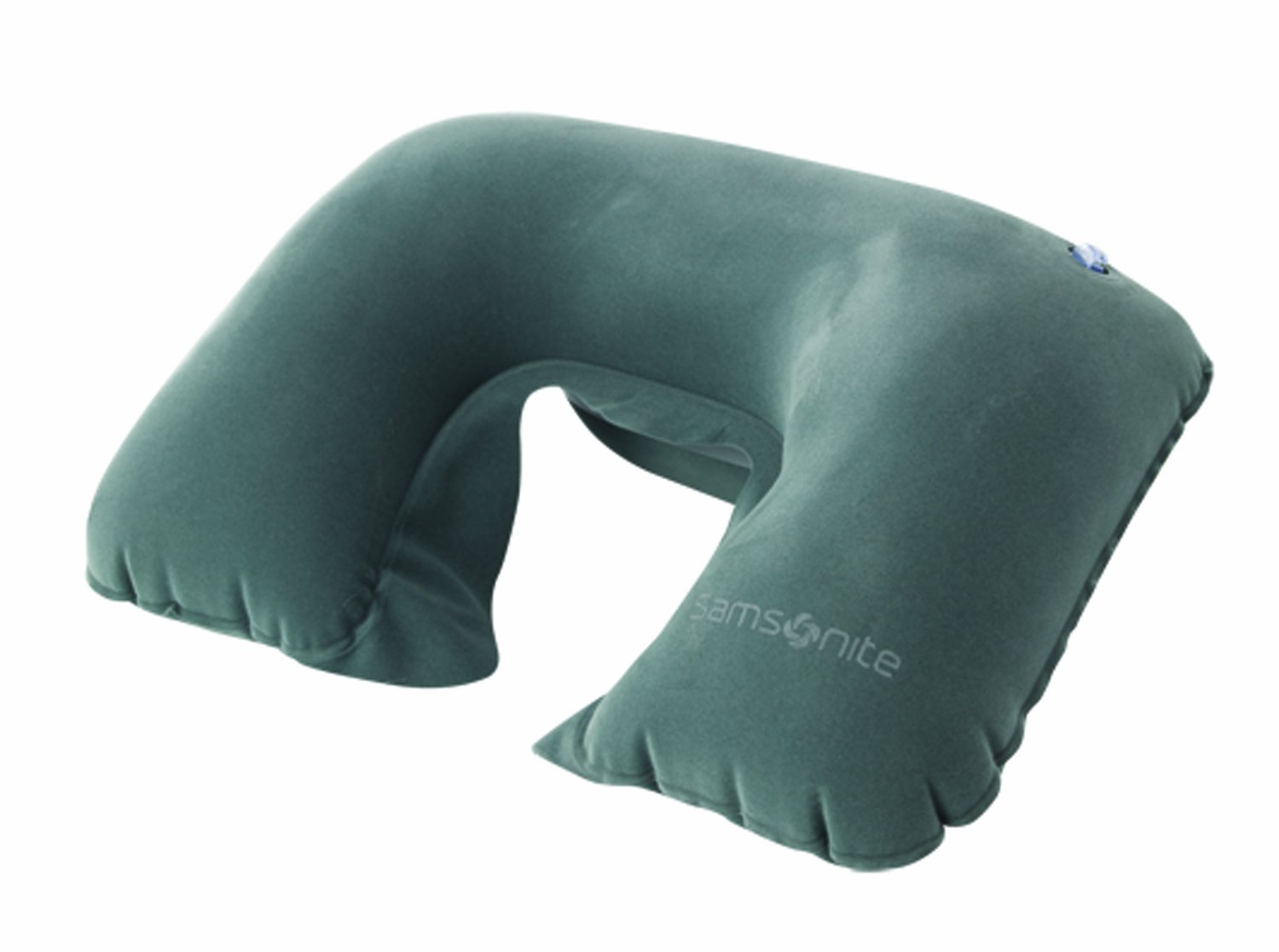Samsonite Double Inflatable Neck Pillow, Grey Travel