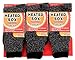 Heated Sox men 3pairs winter warm comfortable anti-moisture thermal boot socks