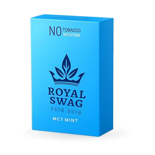 royal swag herbal cigarette Ayurvedic & 100% Tobacco-free and Nicotine-free, Regular (20 Sticks) With 20ml Shot : Health & Household Herbal Ayurvedic Regular Cigarette |