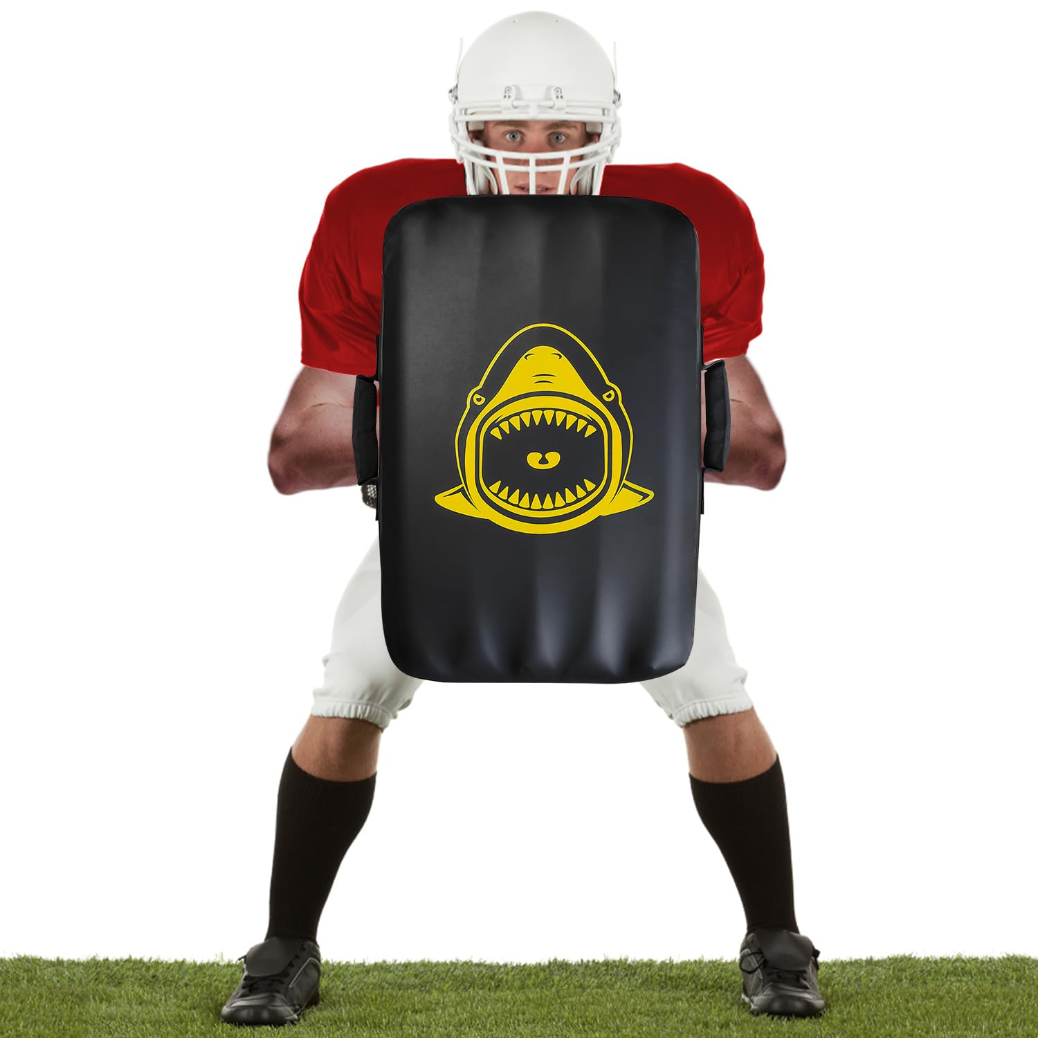 Inflatable Training Blocking Pad, Boxing Strike Pads, Boxing bag for kids,Training Football Basketball Blocker Bag Soccer Football Lacrosse Hockey Martial Arts Kickboxing,62x40x12cm.