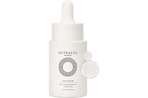 Nutrafol Women's Hair Serum, Supports Visibly Thicker and Stronger Hair, Vegan, Lightweight and Fast-Absorbing