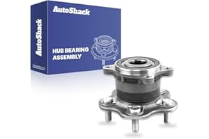 AutoShack Rear Wheel Hub Bearing Assembly - Driver or Passenger Side for Nissan, Altima 2007-2018 Pathfinder 2013-2020, 2022-