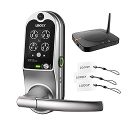 Lockly Smart Lock Vision Latch Full HD Video Camera