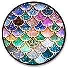 Colorful Mermaid Scales Phone Stand, AKON Customized Expanding Phone Holder for Smartphones and Tablets- Colorful Mermaid Scales