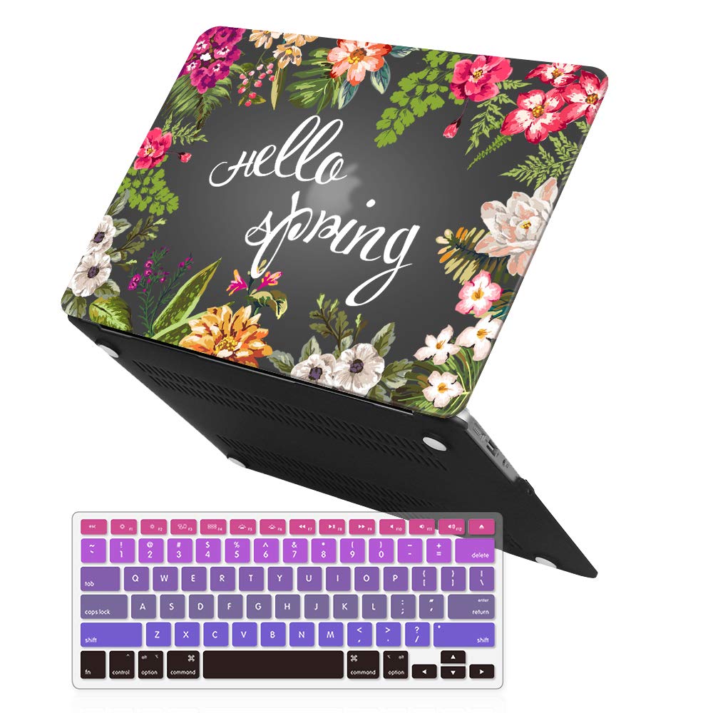 Icasso Macbook 12 Inch Case 17 16 15 Release Plastic Pattern Hard Shell With Keyboard Cover Compatible Macbook 12 Buy Online In Senegal At Desertcart