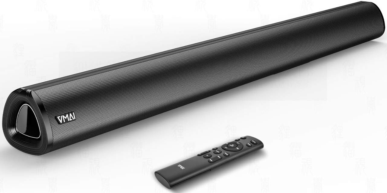 Soundbar, Sound Bars for TV, 35 Inch 2.0 Sound Bar for TV, 60W Wired