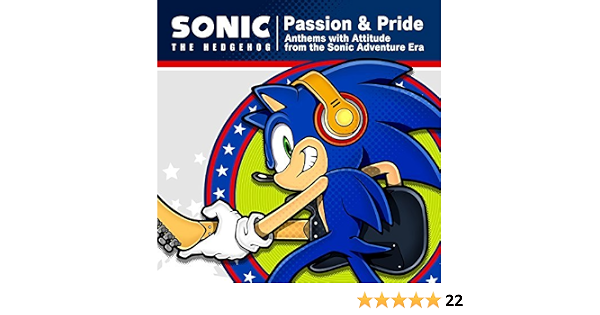 Game Music Sonic The Hedgehog Passion Pride Anthems With Attitude From The Sonic Adventure Era Cd2 By Game Music Sonic The Hedgehog 14 09 10 Amazon Com Music