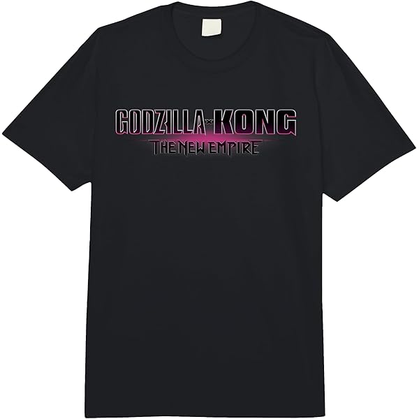 Amazon.com: Monsterverse Godzilla x Kong The New Empire Logo T