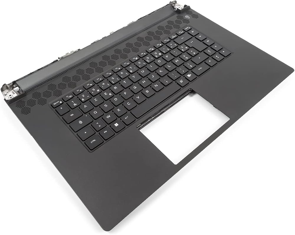 Dell Alienware m17 R5 AMD Palmrest French RGB Backlit Keyboard Renewed