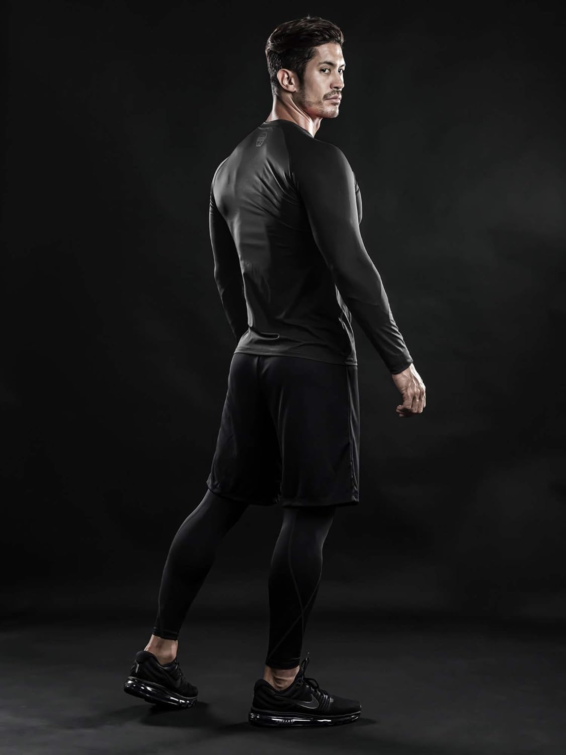 DRSKIN 1~3 Pack Compression Cool Dry Sports Top Shirt Baselayer Running Leggings Yoga Rashguard Men: Clothing