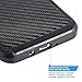 Galaxy J1 (2016) Case, Samsung AMP 2 Case, Samsung J120 Case, Galaxy Express 3 Case With TJS Tempered Glass Screen Protector, Hybrid Carbon Fiber Shockproof Slim Armor Protection Case (Black)
