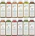 2 Day Energy Balance Organic Juice Cleanse + Free Ginger or Turmeric Shots Included - 12 bottles