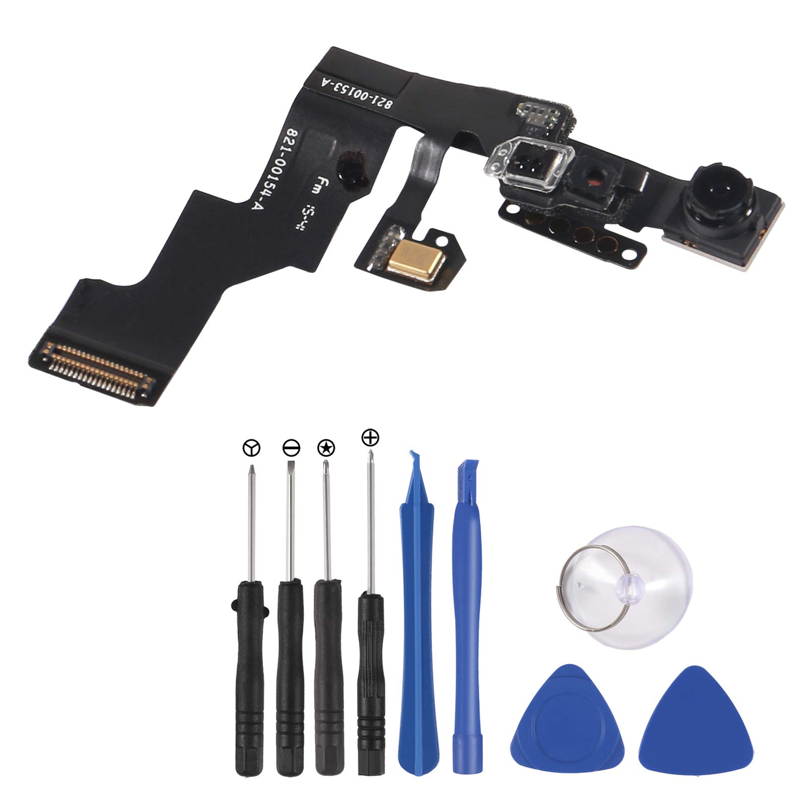 ALMOCN Compatible with OEM Front Facing Camera Flex Cable with Sensor Proximity Light and Microphone Flex Cable Replacement for iPhone 6s plus (for iphone 6s plus)