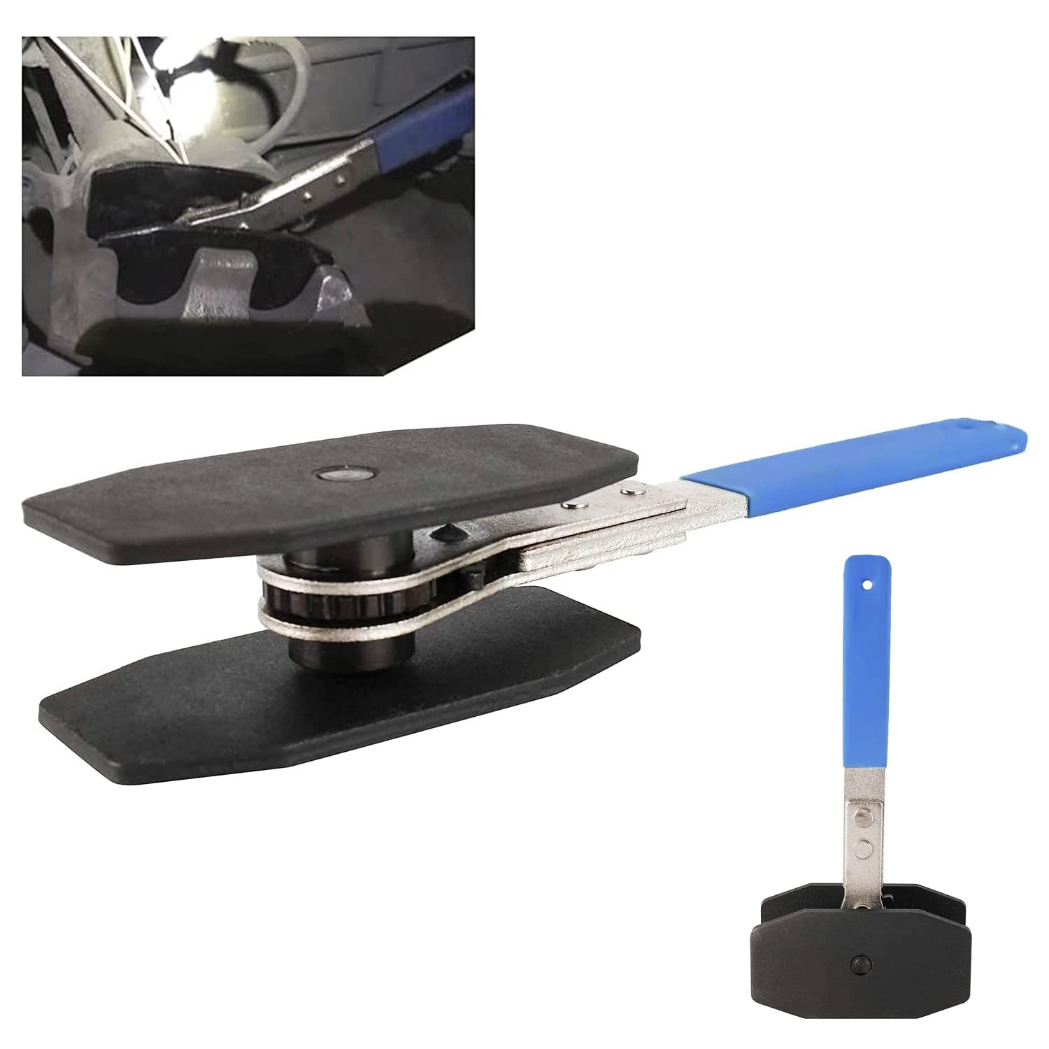 FreeTec Brake Caliper Ratchet Tool, Ratchet Caliper Piston Spreader Brake Piston Caliper Press Tool, Car Ratcheting Tool