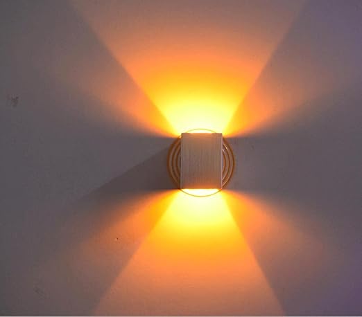 Aluminium LED Licht Wand Lampe Lampe Schlafzimmer Wohnzimmer-Projektion