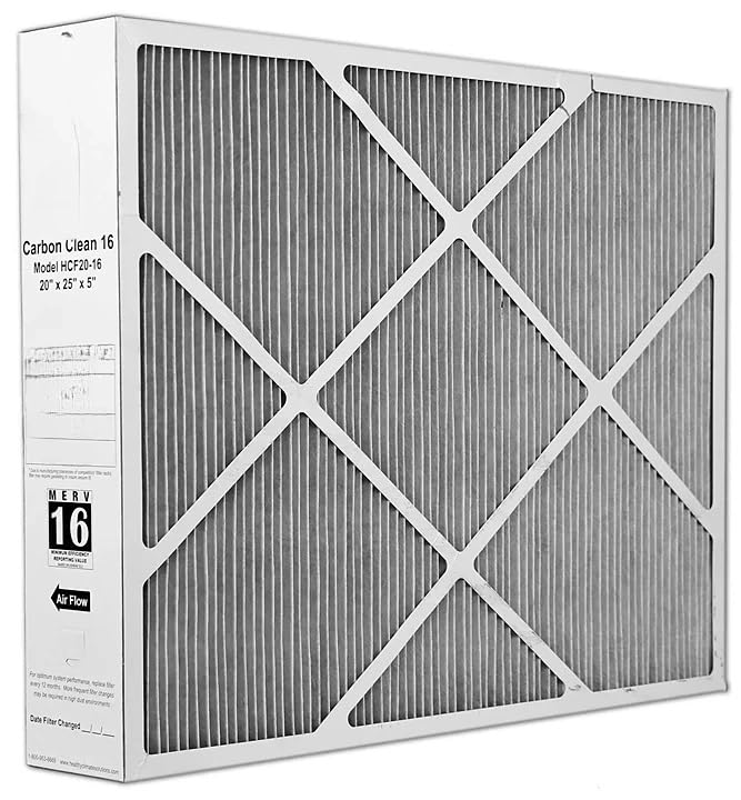 Photo 1 of 20" x 25" x 5" MERV 16 Filter for Carrier EZXCAB020 MACA020 MPKA020 FILCAB020, for Honeywell F25A1068 F25F1067 F35F1024 F100F1038 F150E1034, for Air Bear 453000-001 2000 455602-001 447380-002