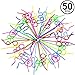 Tigerdoe Crazy Straws - 50 Pcs - Funny Straws - Party Supplies - Twirly Straws - Loop Straws - Party Favors